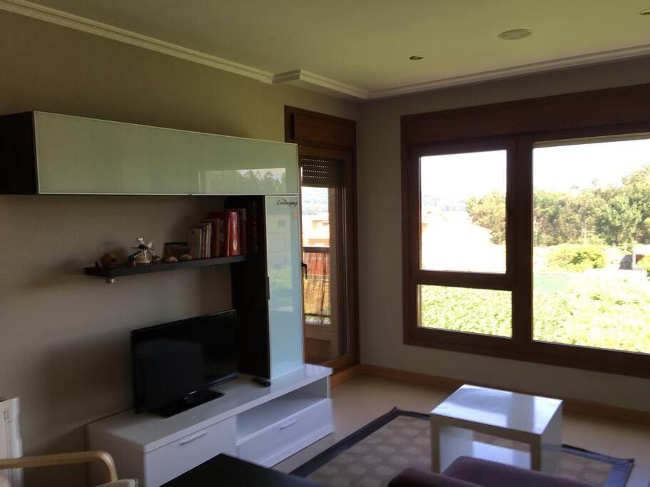Apartamento Acogedor En La Playa De La Lanzada 산신소 외부 사진