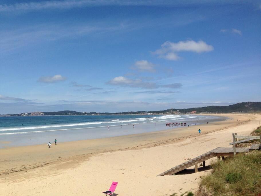 Apartamento Acogedor En La Playa De La Lanzada 산신소 외부 사진