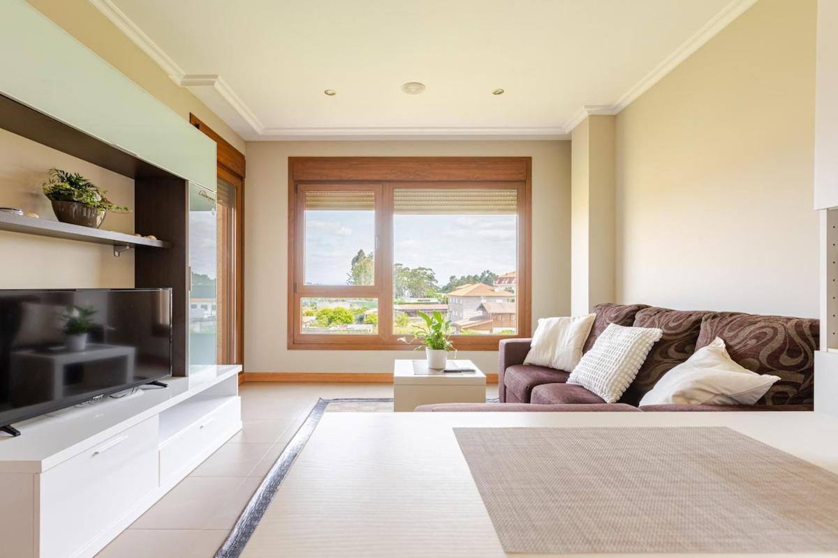 Apartamento Acogedor En La Playa De La Lanzada 산신소 외부 사진